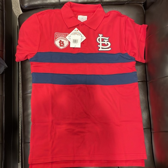 St. Louis cardinals collar shirt - Picture 3 of 5